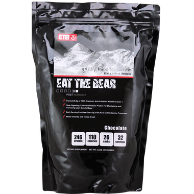 ETB Grizzly Micellar Casein Chocolate 2 lbs | Muscleintensity.com