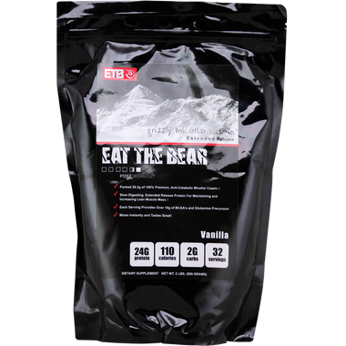 ETB Grizzly Micellar Casein Vanilla 2 lbs | Muscleintensity.com