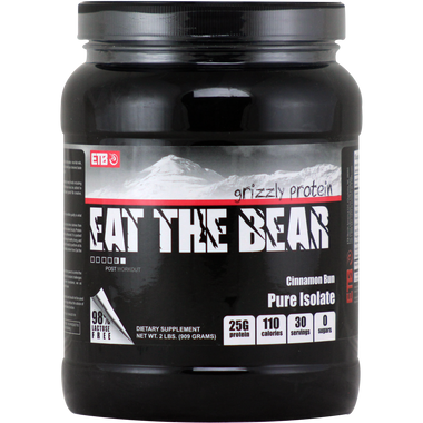 ETB Pure Isolate Whey Protein Cinnamon Bun 2 lbs | Muscleintensity.com