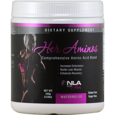 NLA for Her Her Aminos - BCAA's Watermelon 30 svg | Muscleintensity.com
