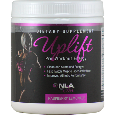 NLA for Her Uplift Pre-Workout Raspberry Lemonade 40 svg | Muscleintensity.com