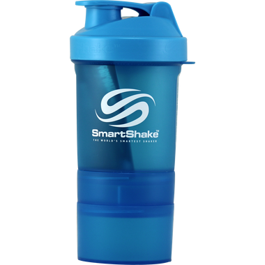 SmartShake V2 Neon Blue Shaker 600 mL 20 oz | Muscleintensity.com