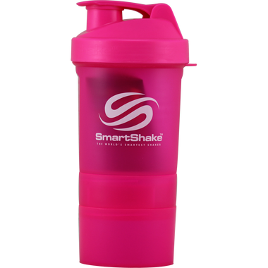 SmartShake V2 Neon Pink Shaker600 mL 20 oz | Muscleintensity.com