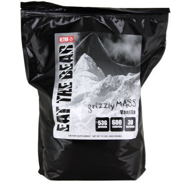 ETB Grizzly Mass Weight Gainer Vanilla 10 lbs | Muscleintensity.com
