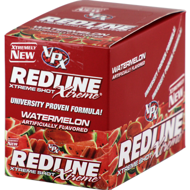 VPX RedLine Xtreme Shot Watermelon 6 pack | Muscleintensity.com