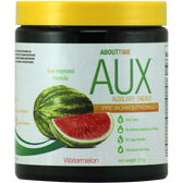 About Time AUX Pre-Workout Watermelon 30 svg | Muscleintensity.com