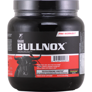 Betancourt BullNOX Andorush Strawberry Lemonade 35 svg 633 g | Muscleintensity.com