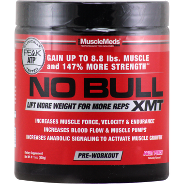 MuscleMeds NO Bull XMT Fruit Punch 240 g | Muscleintensity.com