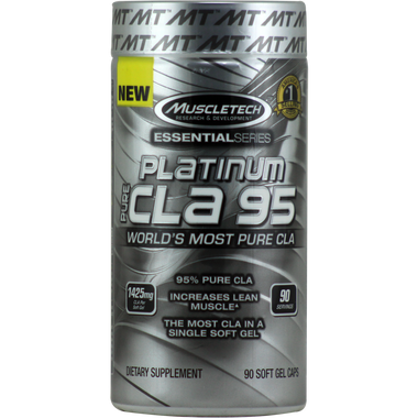 MuscleTech Essential Series Pure Platinum Ultra Pure CLA 95 90 ct | Muscleintensity.com