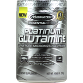MuscleTech Essential Series Platinum 100% Micronized Glutamine 60 svg | Muscleintensity.com