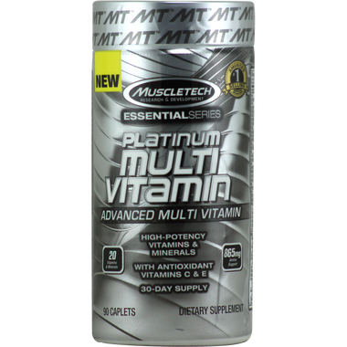 MuscleTech Essential Series Platinum Multi-Vitamin 90 ct | Muscleintensity.com