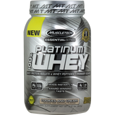 MuscleTech Essential Series 100% Platinum Whey Protein Cookies and Cream 2 lbs | Muscleintensity.com