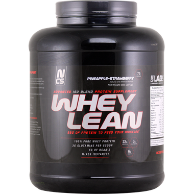 NCS Labs Whey Lean Strawberry 5 lbs | Muscleintensity.com