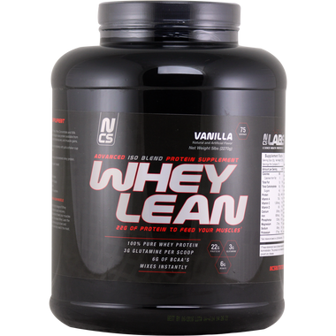 NCS Labs Whey Lean Vanilla 5 lbs | Muscleintensity.com