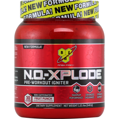 BSN Caffeine Free NO-Xplode Fruit Punch 30 svg | Muscleintensity.com