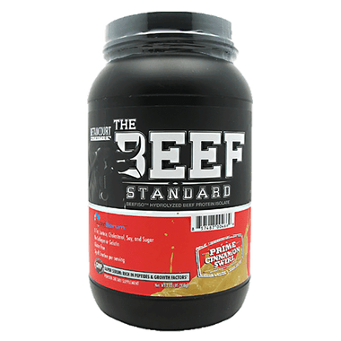Betancourt Nutrition Beef Standard Protein Isolate Cinnamon Swirl 2 lbs | Muscleintensity.com