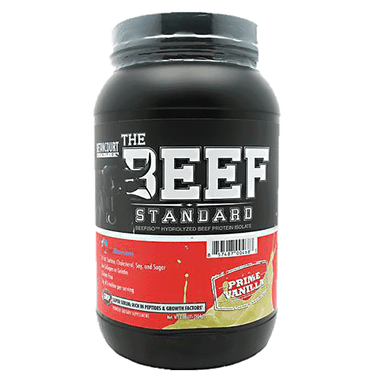 Betancourt Nutrition Beef Standard Protein Isolate Vanilla 2 lbs | Muscleintensity.com