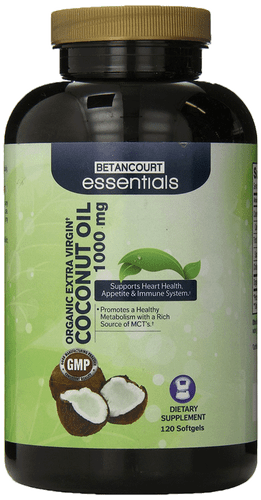Betancourt Essentials Coconut Oil 120 ct | Muscleintensity.com