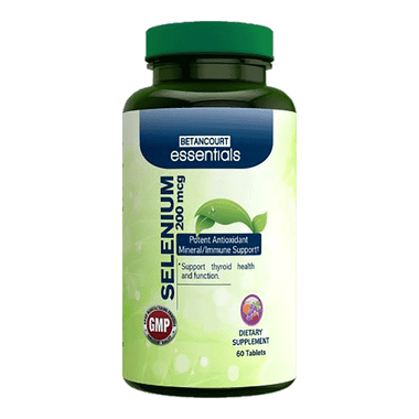 Betancourt Essentials Selenium 200mcg 60 ct | Muscleintensity.com