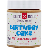 Buff Bake Birthday Cake Protein Almond Spread 13 oz | Muscleintensity.com