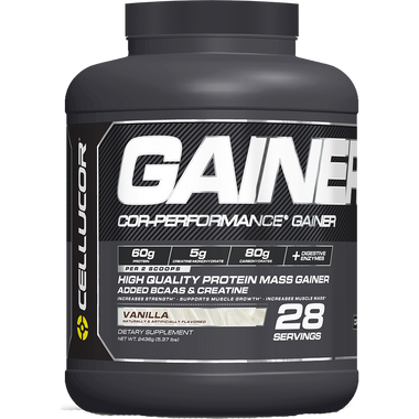 Cellucor Cor-Performance Gainer Vanilla 28 svg | Muscleintensity.com