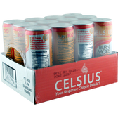 Celsius Sparkling Orange 12 oz 12 ct | Muscleintensity.com