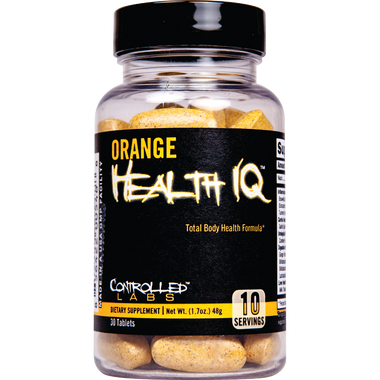 Controlled Labs Orange Health IQ 10 svg 30 ct | Muscleintensity.com