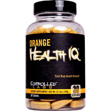 Controlled Labs Orange Health IQ 30 svg 90 ct | Muscleintensity.com