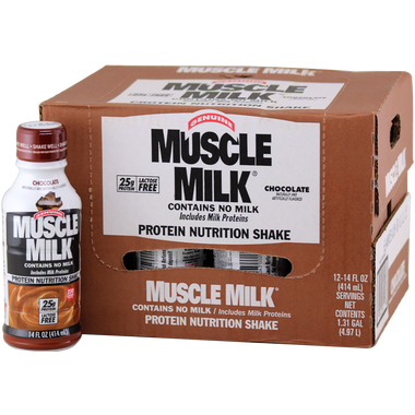 CytoSport RTD Muscle Milk Chocolate 14 oz 12 ct | Muscleintensity.com