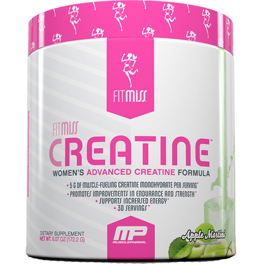FitMiss by MusclePharm Creatine Apple Martini 30 svg | Muscleintensity.com