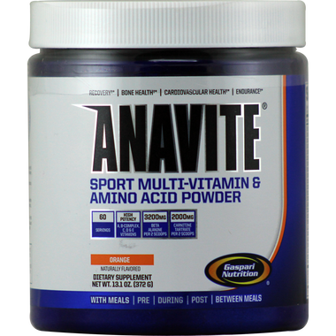 Gaspari Nutrition Anavite Orange 60 svg | Muscleintensity.com