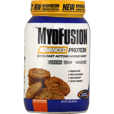 Gaspari Myofusion Advanced Protein Peanut Butter Cookie 2 lbs | Muscleintensity.com