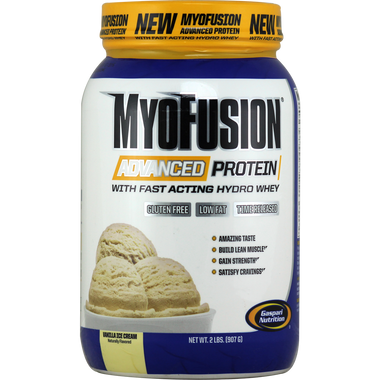 Gaspari Myofusion Advanced Protein Vanilla Ice Cream 2 lbs | Muscleintensity.com