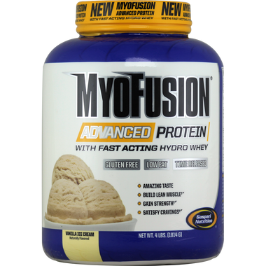 Gaspari Myofusion Advanced Protein Vanilla Ice Cream 4 lbs | Muscleintensity.com