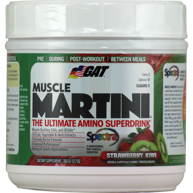 GAT MuscleMartini Strawberry Kiwi 30 svg | Muscleintensity.com