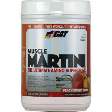 GAT MuscleMartini Peach Mango 62 svg | Muscleintensity.com