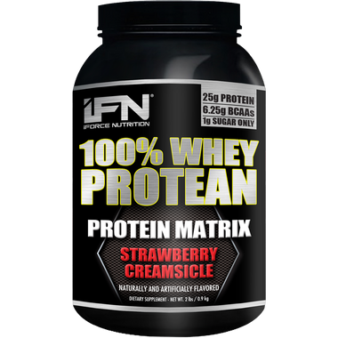 iForce Nutrition 100% Whey Protean Strawberry Creamsicle 2 lbs | Muscleintensity.com