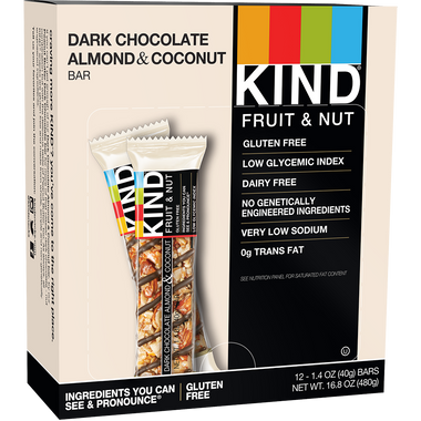 Kind Bars Dark Chocolate Almond Coconut 12 ct | Muscleintensity.com