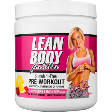 Labrada Jamie Eason Stim Free Pre-Workout Raspberry Lemonade 30 svg | Muscleintensity.com