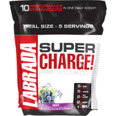 Labrada Super Charge 5.0 Trial Bag Grape 5 svg | Muscleintensity.com