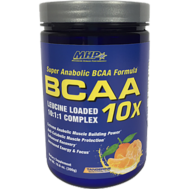 MHP BCAA 10X Tangerine 30 svg | Muscleintensity.com