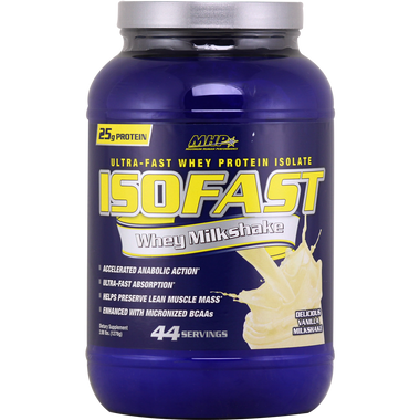 MHP Iso Fast Whey Vanilla Milkshake 2 lbs | Muscleintensity.com