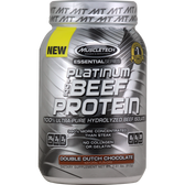 MuscleTech Essential Platinum Hydrolyzed Beef Protein Double Dutch Chocolate 2 lbs | Muscleintensity.com