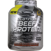 MuscleTech Essential Platinum Hydrolyzed Beef Protein Double Dutch Chocolate 4 lbs | Muscleintensity.com