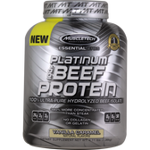 MuscleTech Essential Platinum Hydrolyzed Beef Protein Vanilla Caramel 4 lbs | Muscleintensity.com