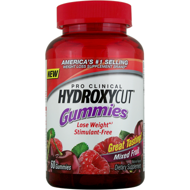 MuscleTech Hydroxycut Gummies Mixed Fruit 60 ct | Muscleintensity.com