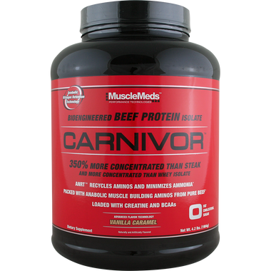 MuscleMeds Carnivor Vanilla Caramel 4 lbs | Muscleintensity.com