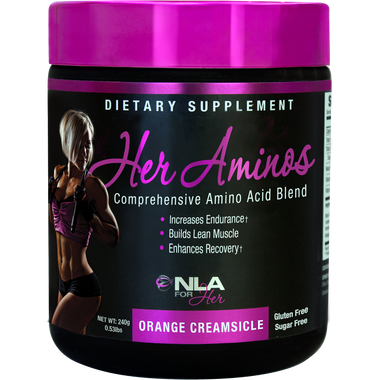 NLA for Her Her Aminos Orange Creamsicle 30 svg | Muscleintensity.com