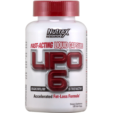 Nutrex Lipo 6 120 ct | Muscleintensity.com
