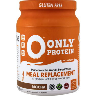 Only Protein Mocha Meal Replacement Jug 21 svg | Muscleintensity.com
